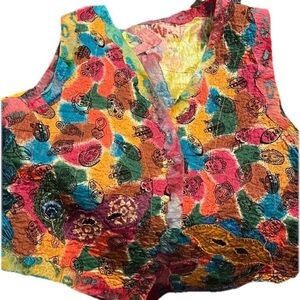 Colorful Patchwork Vest